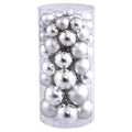 Vickerman 2.4 Inch 3 Inch 4 Inch  Silver Balls Shiny/Matte 50/B  N112407A
