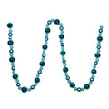 9 Baby Blue Assorted Ball Garland
