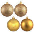 Vickerman 2.4 Inch  Gold 4 Finish Orn Asst 24/Box  N590608