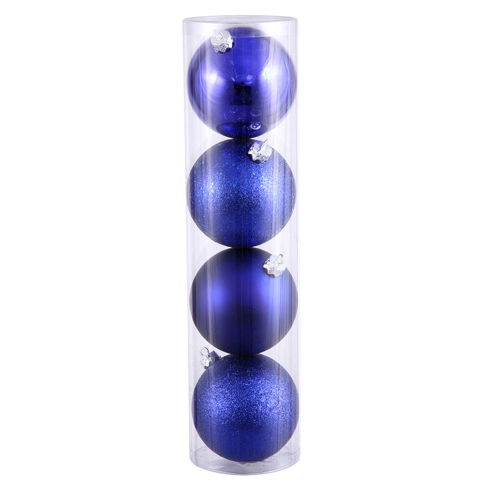 Vickerman 2.4 Inch  Cobalt Bl 4 Finish Ball Asst 24/Bx  N590622