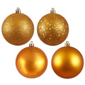Vickerman 2.4 Inch  Anti Gold 4 Finish Ball Asst 24/Bx  N590630