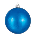 Vickerman 3 Inch  Blue Shiny Ball Uv Drilled 12/Bag  N590802Dsv