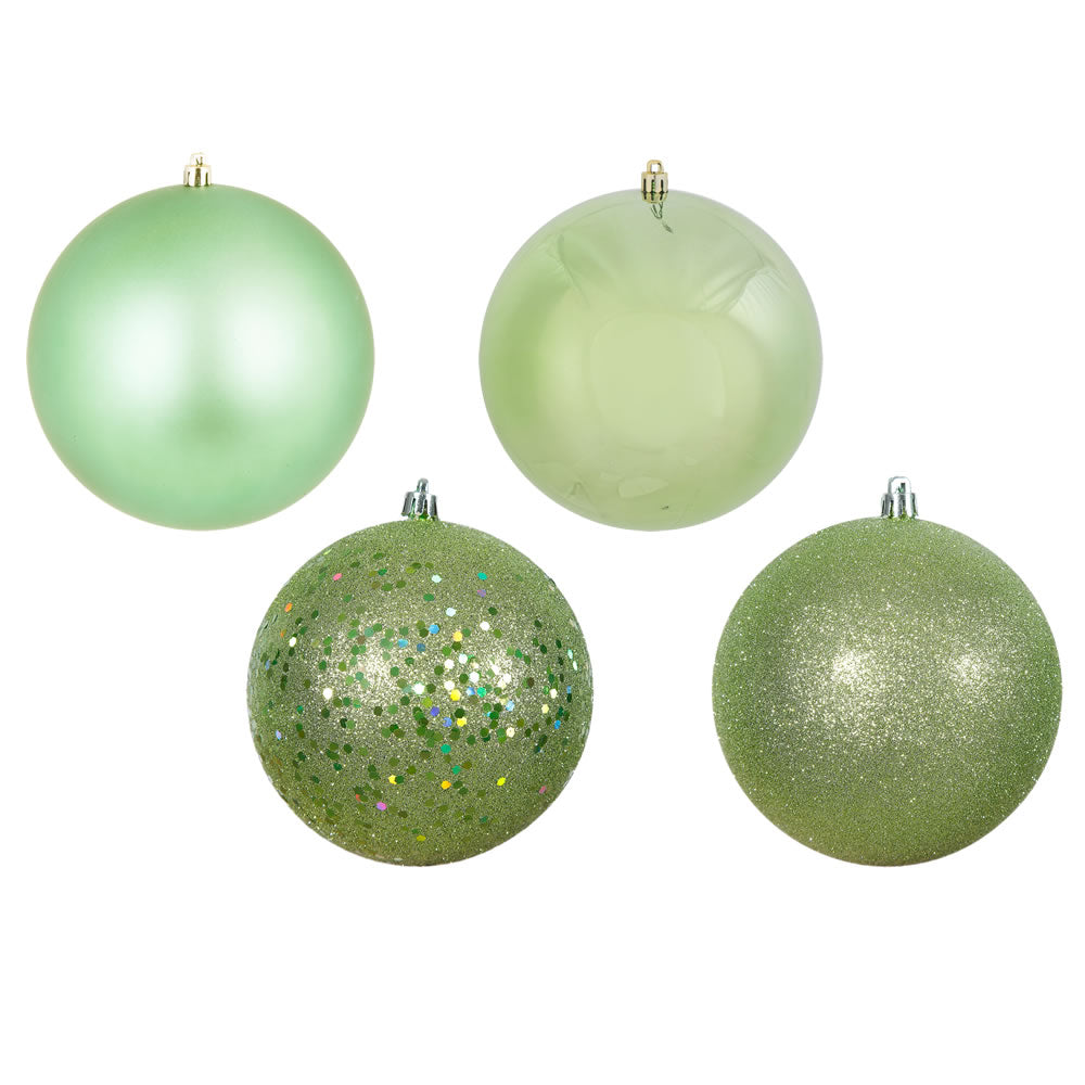 Vickerman 3 Inch  Celadon 4 Finish Orn Asst 16/Box  N590854A