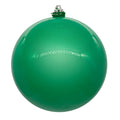 Vickerman 4.75 Inch  Teal Pearl Uv Drilled Ball Ornament 4 Per Bag.