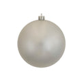 Vickerman 8 Inch  Silver Candy Ball Uv Drilled Cap  N592007Dcv