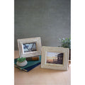 Set Of Two Recycled Wood Photo Frames  White Wash