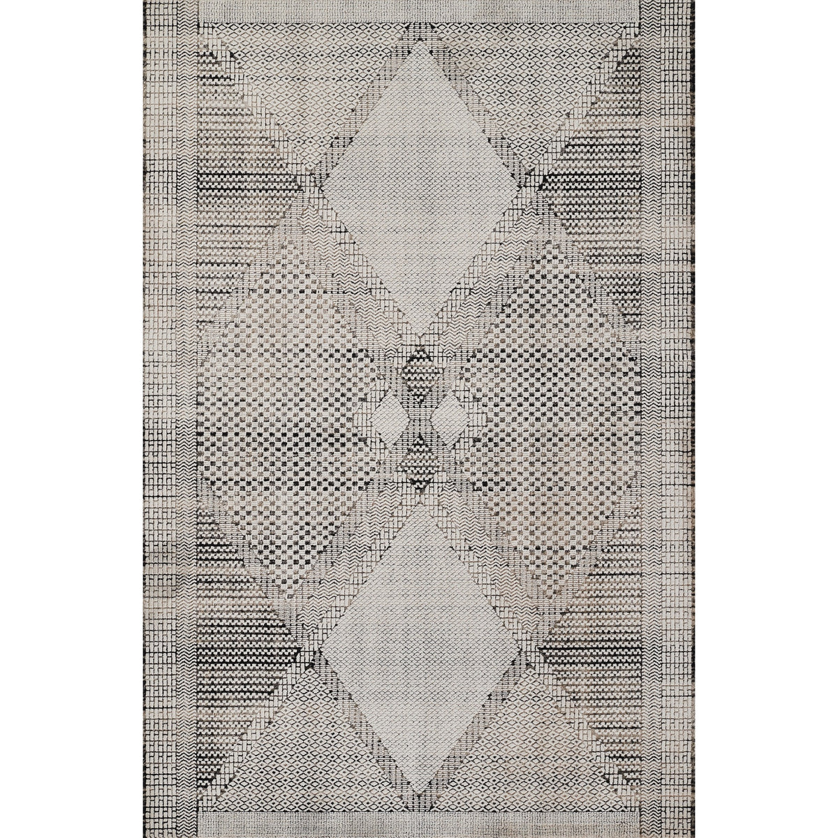 Momeni Noho No07/Ivory 23 Inch  X 76 Inch  Runner
