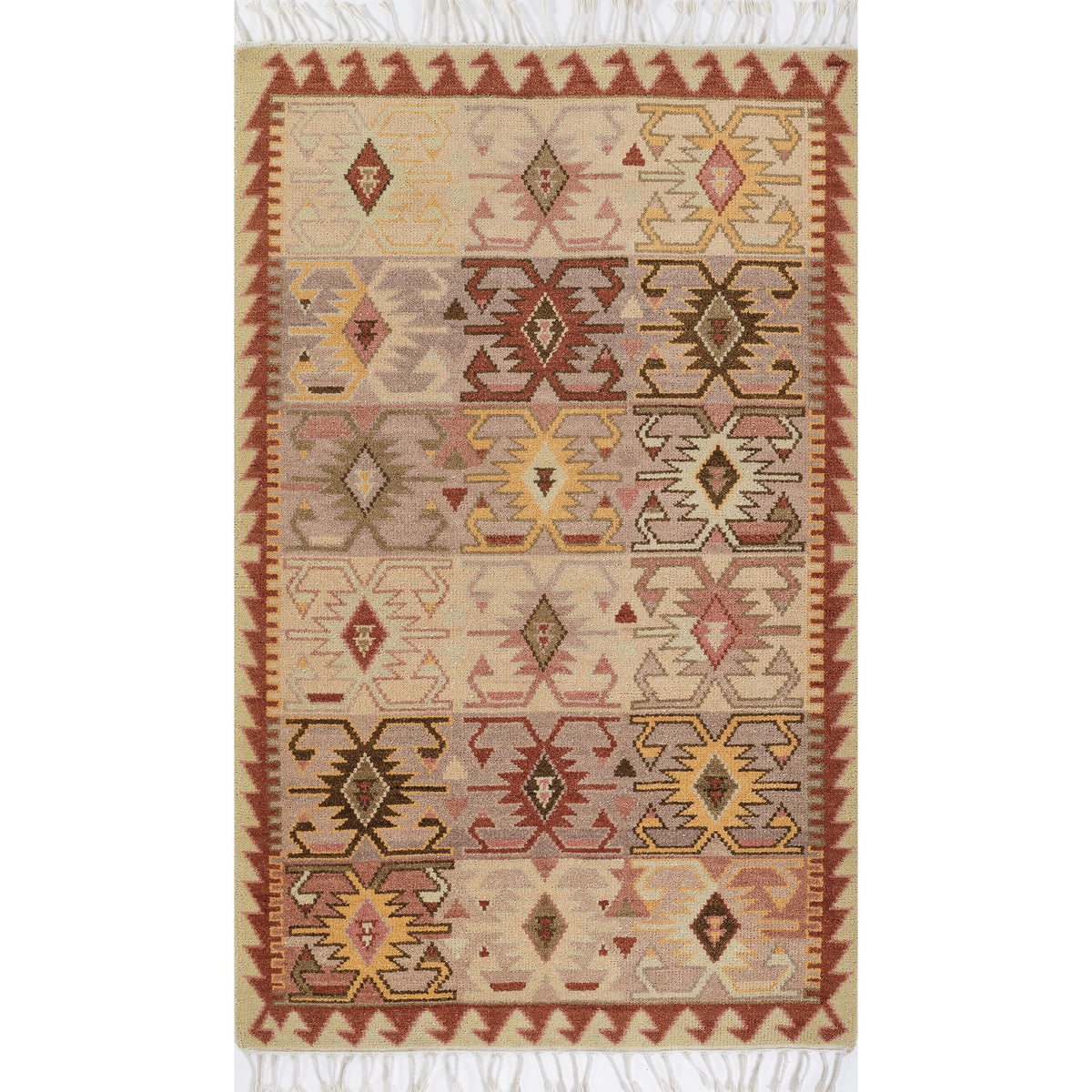 Momeni Nomad Nom1/Rust 8 X 11