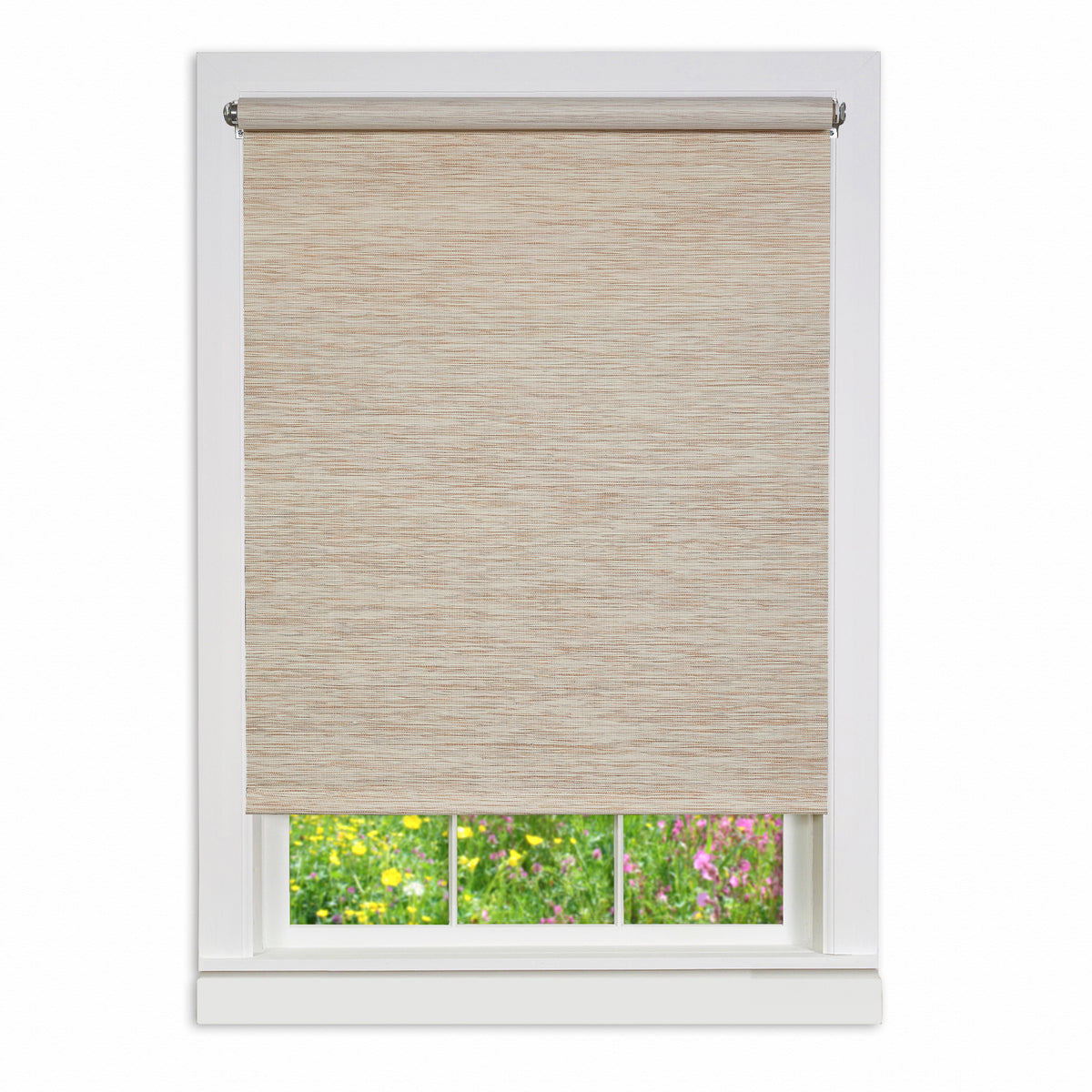 Cords Free Privacy Jute Shade 73X72 Natural