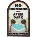 RAM Outdoor Decor, NO SWIMMING SUITS