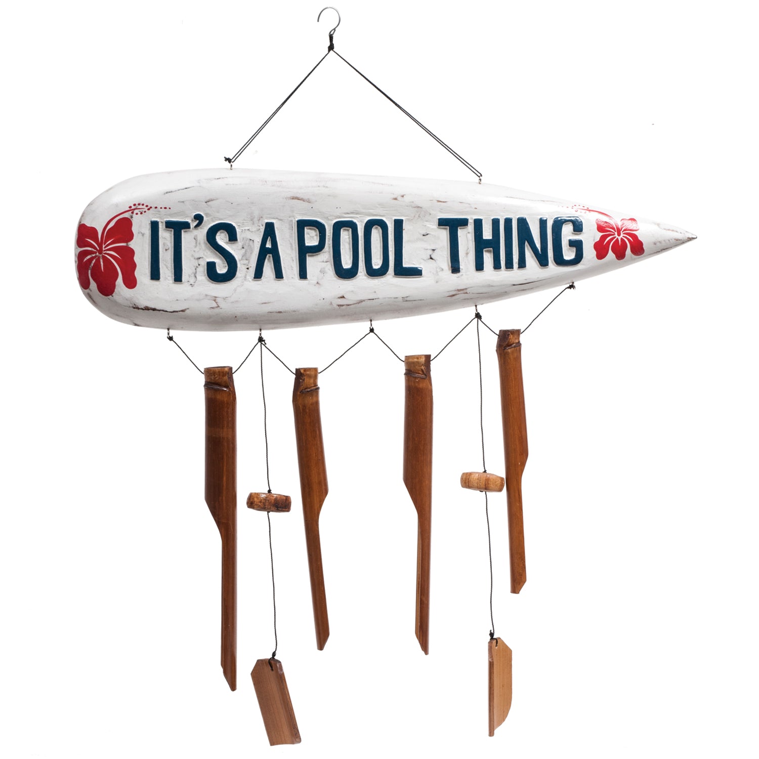 ITS A POOL THING WIND CHIMES