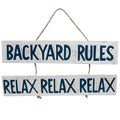 RAM Outdoor Decor, BACKYARD RULES