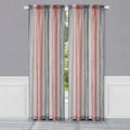 Ombre Window Curtain Panel 50X84  Blush