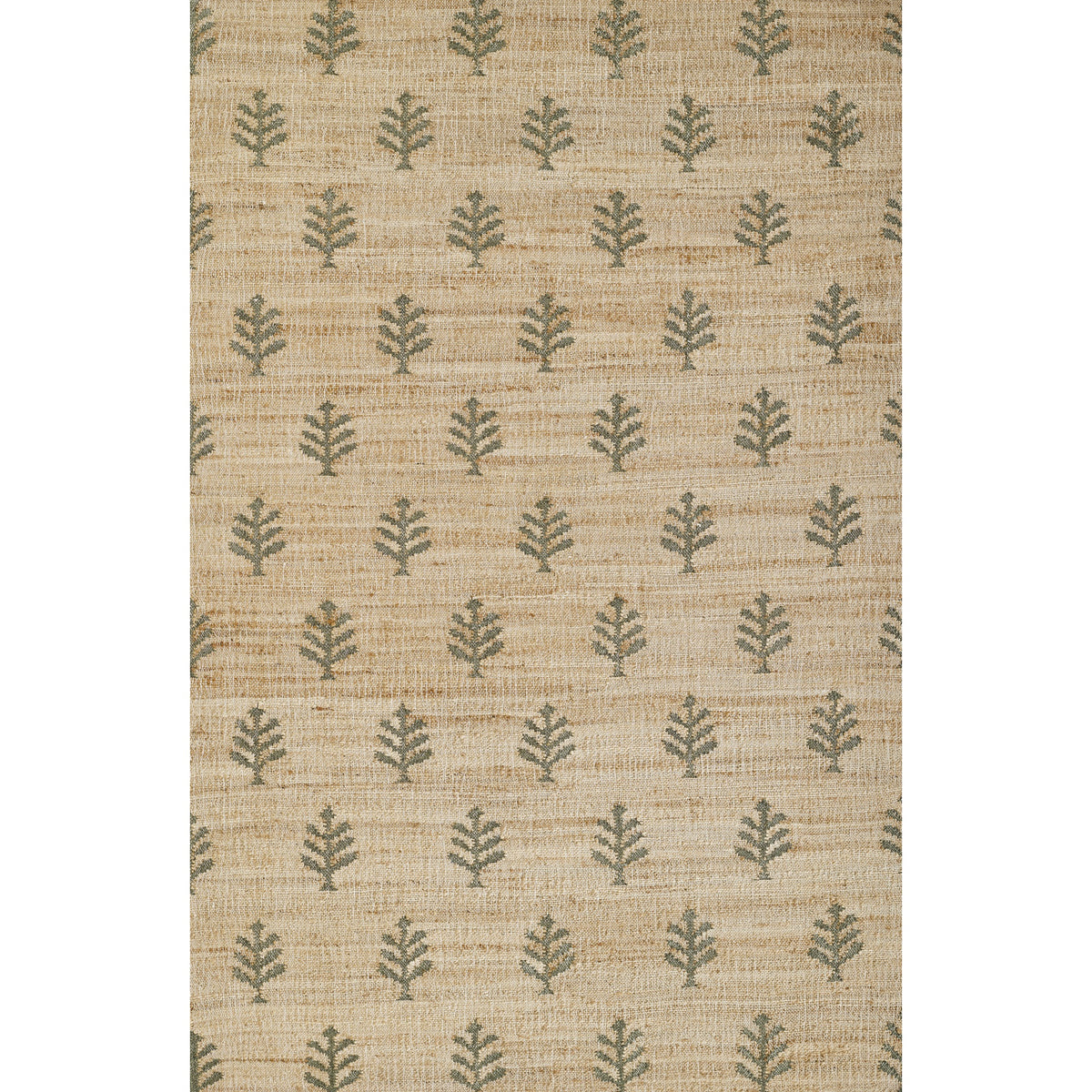 Erin Gates Orchard Orc4 Verdure /Natural 36 Inch  X 56 Inch