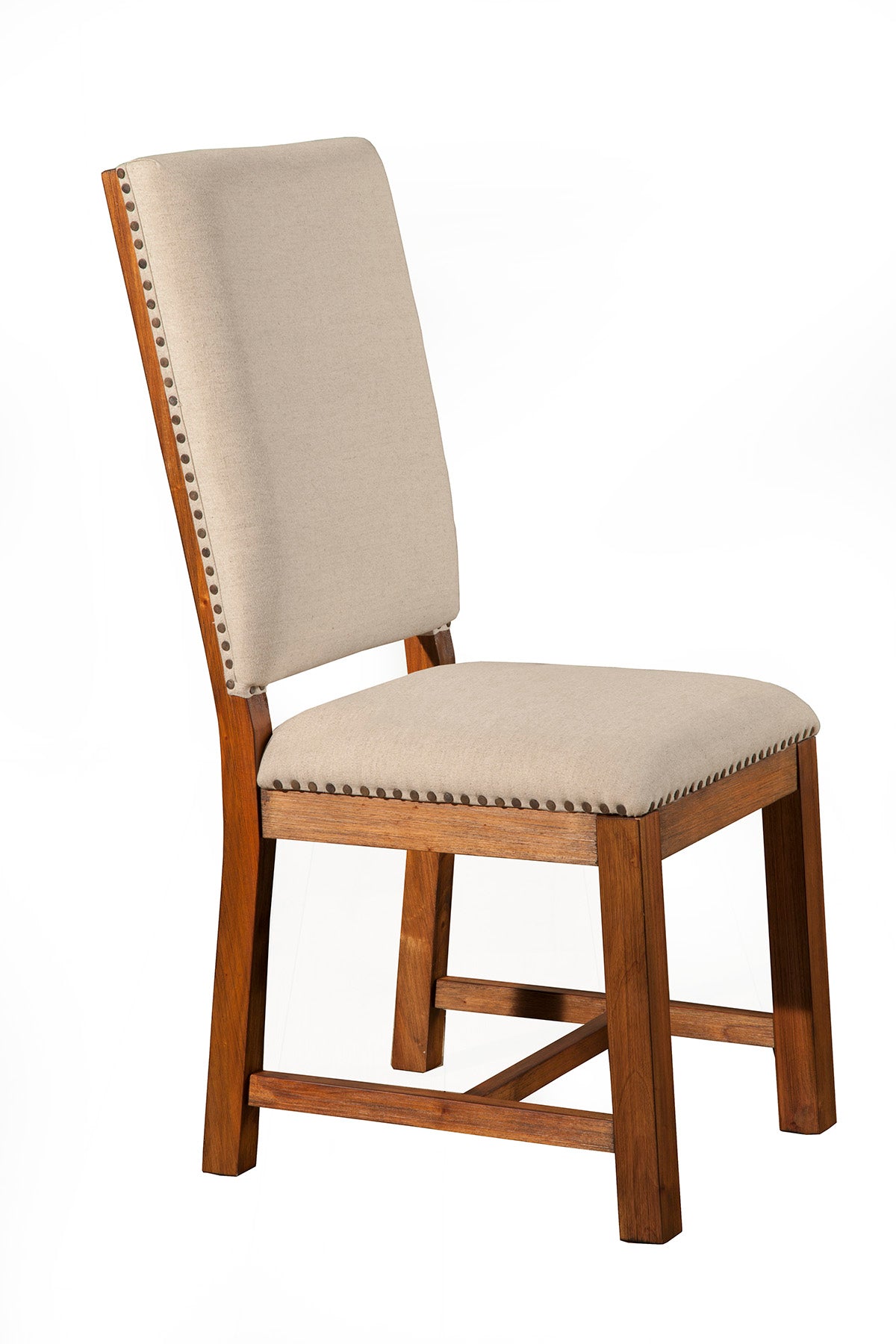 Shasta Upholstered Side Chairs, Salvaged Natural