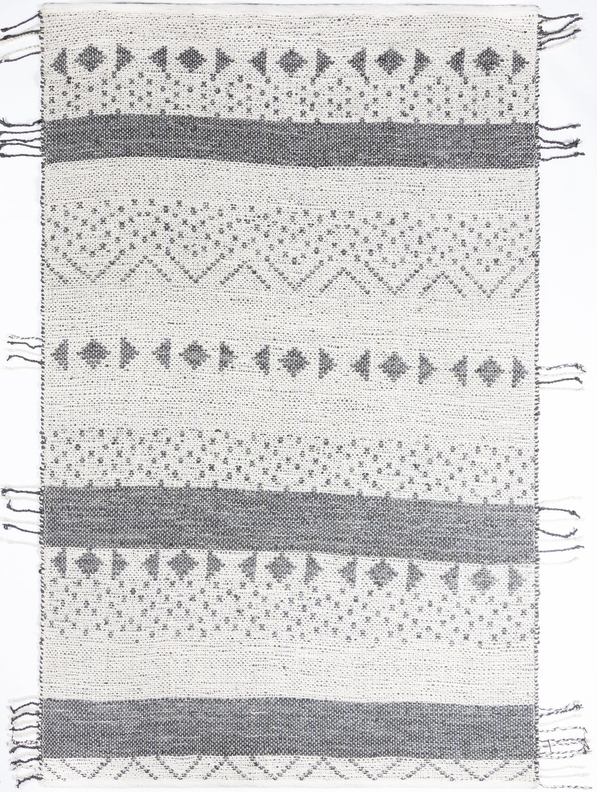 Momeni Otto Ott4 Black  5 X 76 Inch