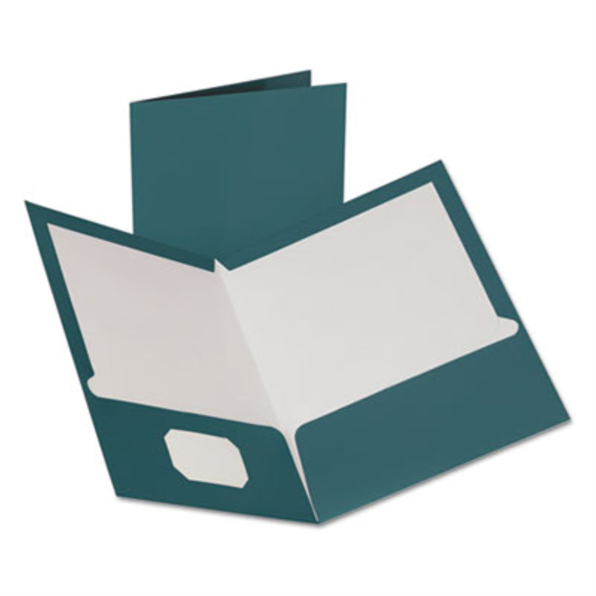 Oxford Metallic Laminated Twin Pocket Folders ,FOLDER,2PKT,MT COP