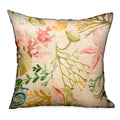 Plutus Underthesea Multi Floral Luxury Throw Pillow Double Sided  24' X 24'