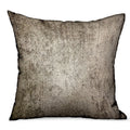 Plutus Harbor Sky Brown Solid Luxury Outdoor/Indoor Throw Pillow Double Sided  16' X 16'