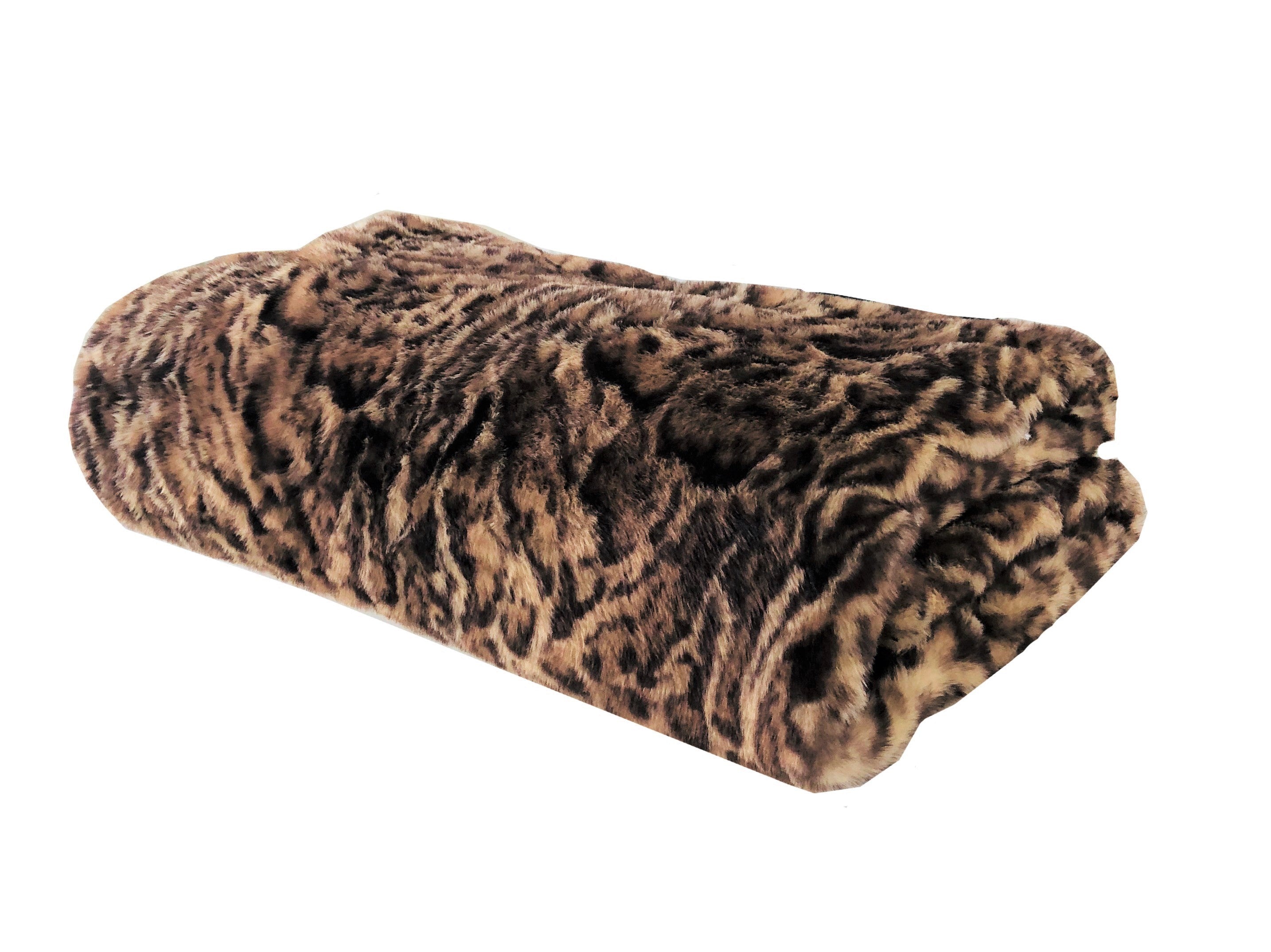 Plutus Jungle Cat Faux Fur Luxury Throw Throw 36W X 60L