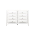 Marilla 8Drawer White Dresser (41 In. X 59 In. X 17 In.)