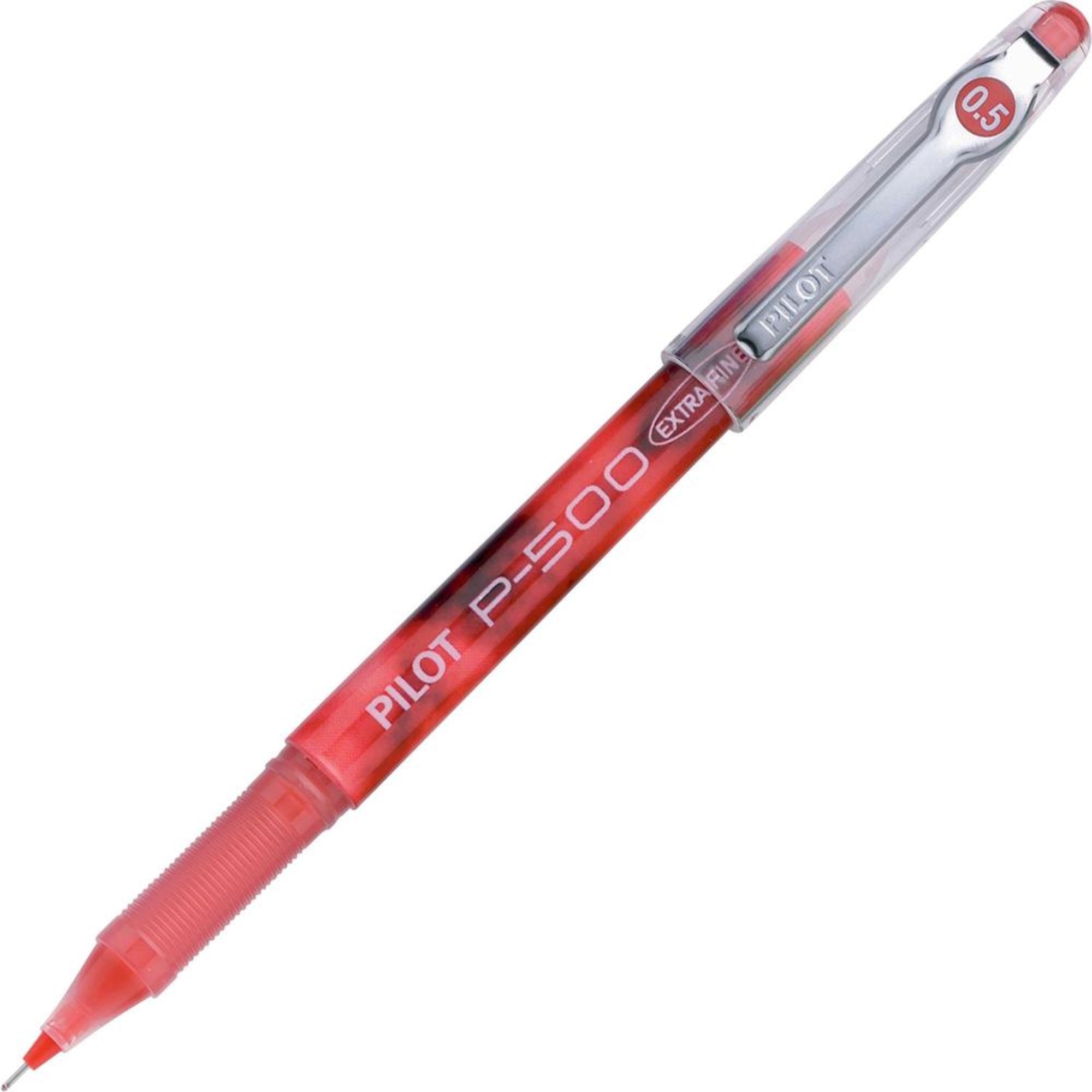 Pilot Precise P-500 Precision Point Extra-Fine Capped Gel Rolling Ball Pens - Extra Fine Pen Point - 0.5 Mm Pen Point Size - Nee