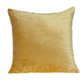 Parkland Collection Danbury Transitional Yellow Solid Pillow Cover With Poly Insert