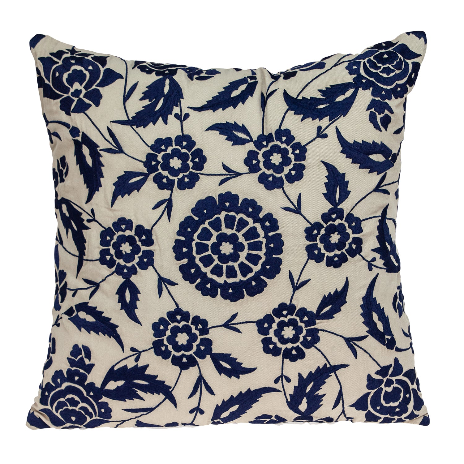 Parkland Collection Zohra Accent Tan Pillow Cover With Poly Insert