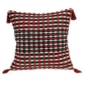 Parkland Collection Dafne Transitional Multicolored Pillow Cover With Poly Insert