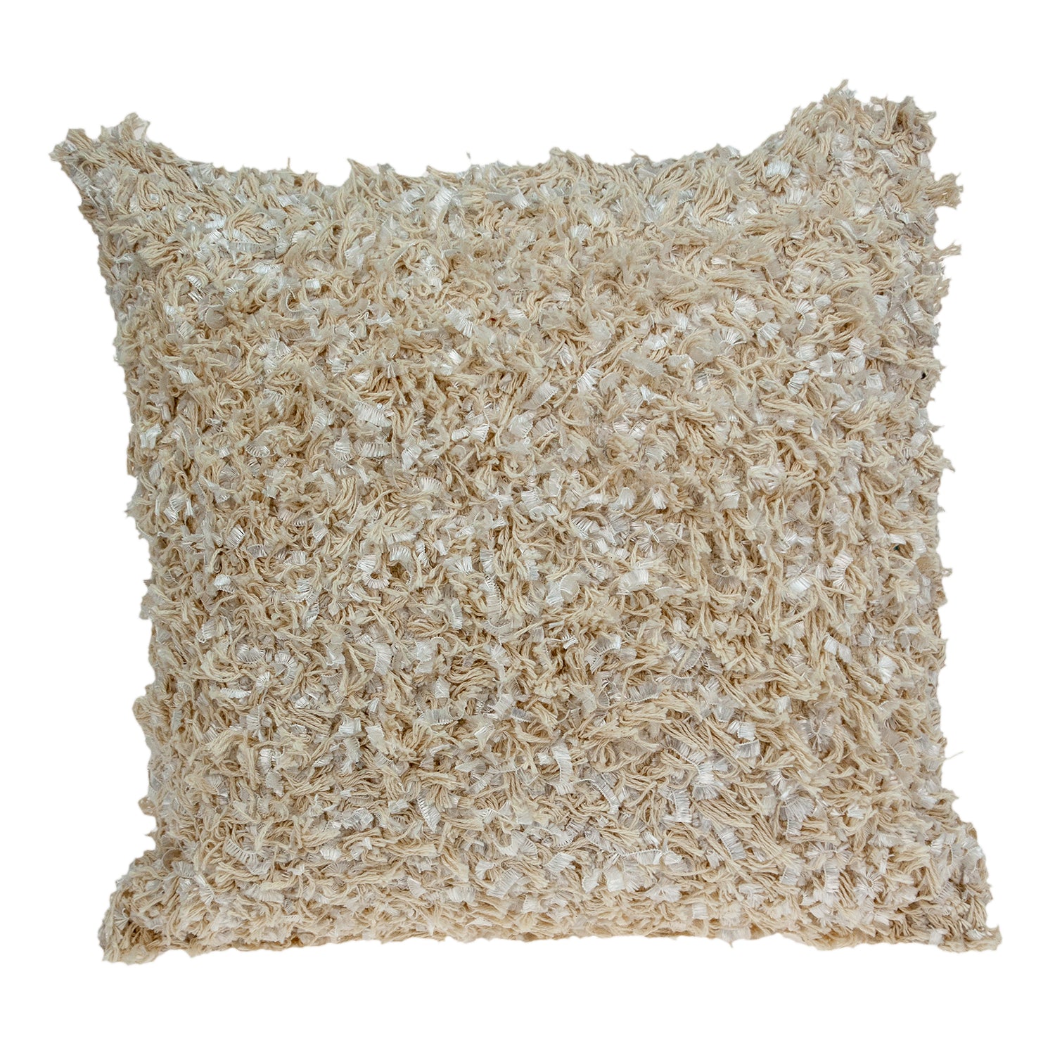 Parkland Collection Tria Bohemian Beige Pillow Cover With Poly Insert