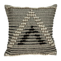 Parkland Collection Janice Bohemian Beige Pillow Cover With Poly Insert