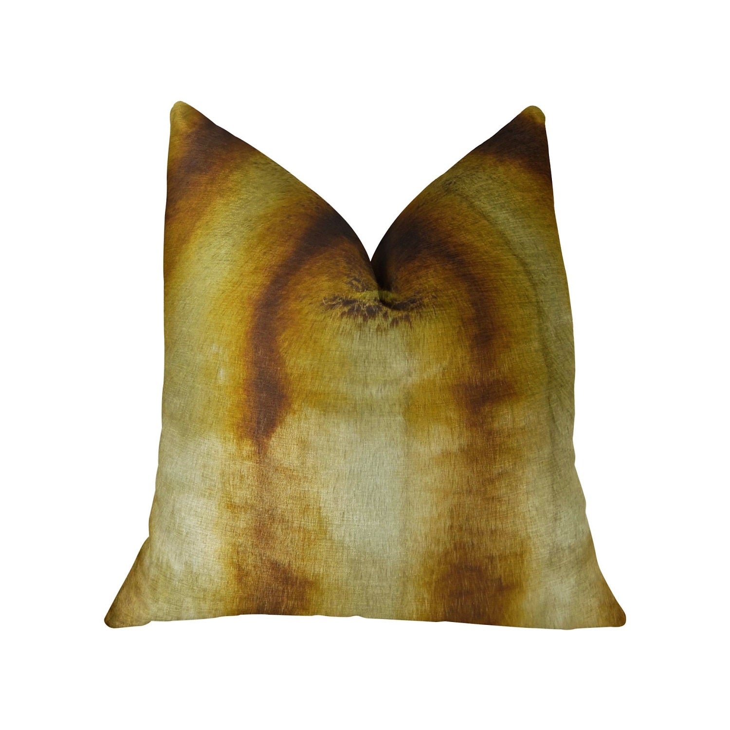Plutus Sheared Chinchilla Handmade Throw Pillow, (Double Sided  20' X 20')
