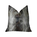 Plutus Brand Ash Handmade Throw Pillow, (16' X 16')