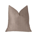 Plutus Ellie Pearl  Pink And Ivory Luxury Throw Pillow - Double Sided  20' X 20'