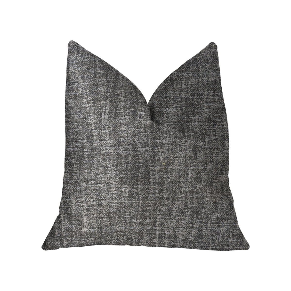 Plutus Dolphin  Gray Luxury Throw Pillow - Double Sided  12' X 20'