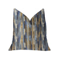 Plutus Hyde Park Multicolor Luxury Throw Pillow - Double Sided  16' X 16'