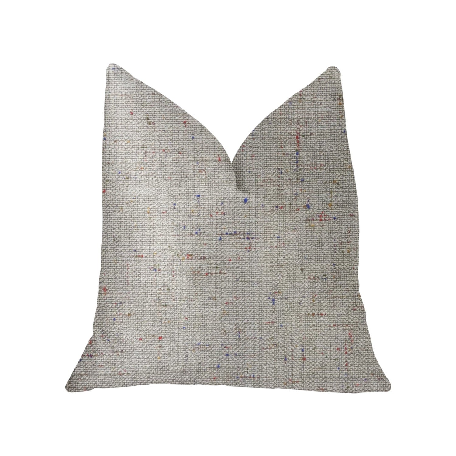 Plutus New Haven Multicolor Luxury Throw Pillow - Double Sided  20' X 30' Queen