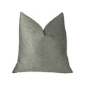 Plutus Jordyn Green And Gold Luxury Throw Pillow - Double Sided  16' X 16'