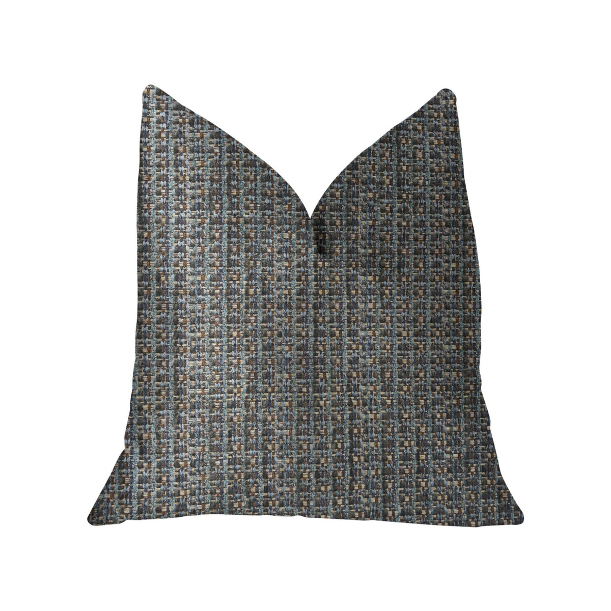 Plutus Noemie Multicolor Luxury Throw Pillow - Double Sided  26' X 26'