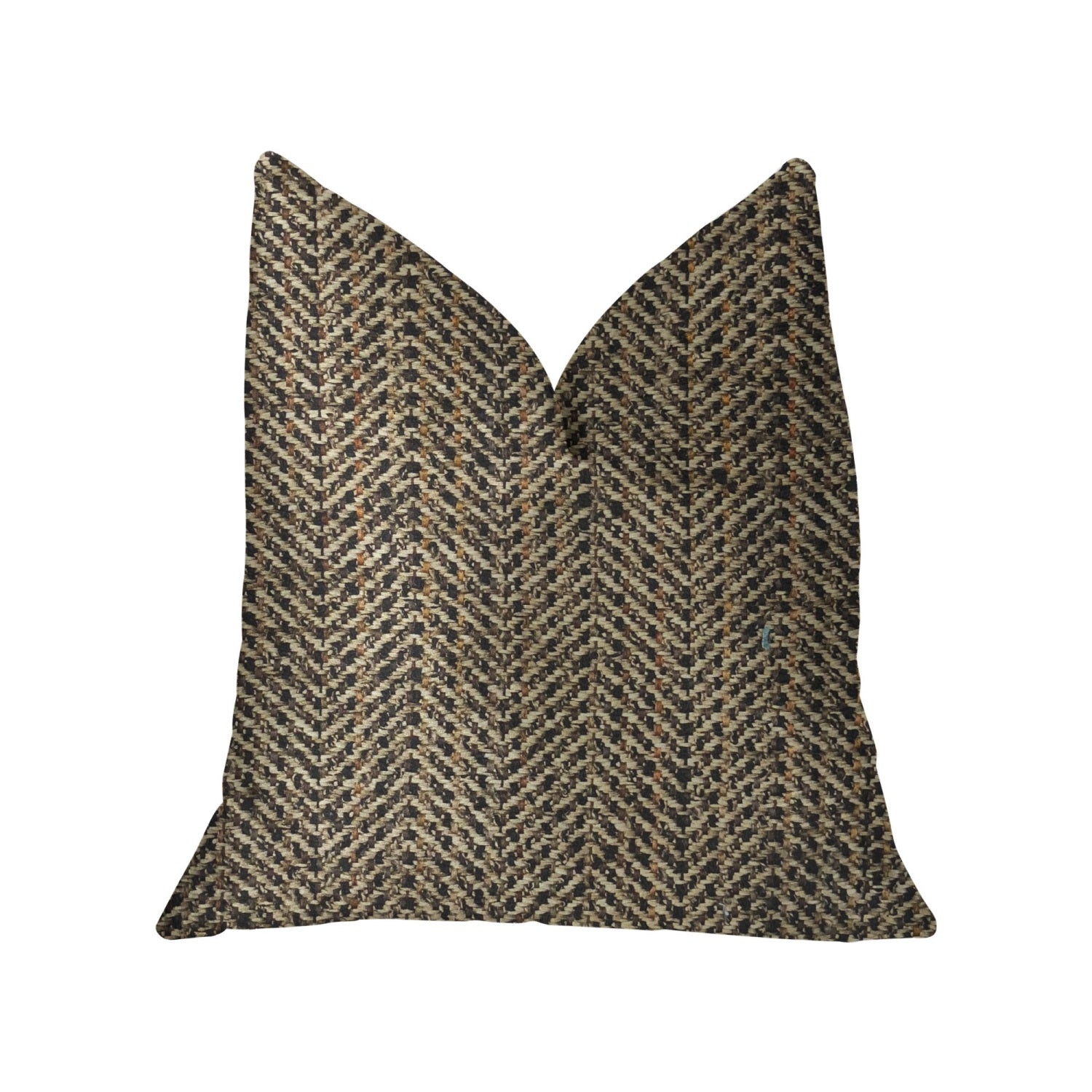Plutus Honeybee Brown Shades Luxury Throw Pillow - Double Sided  20' X 26' Standard