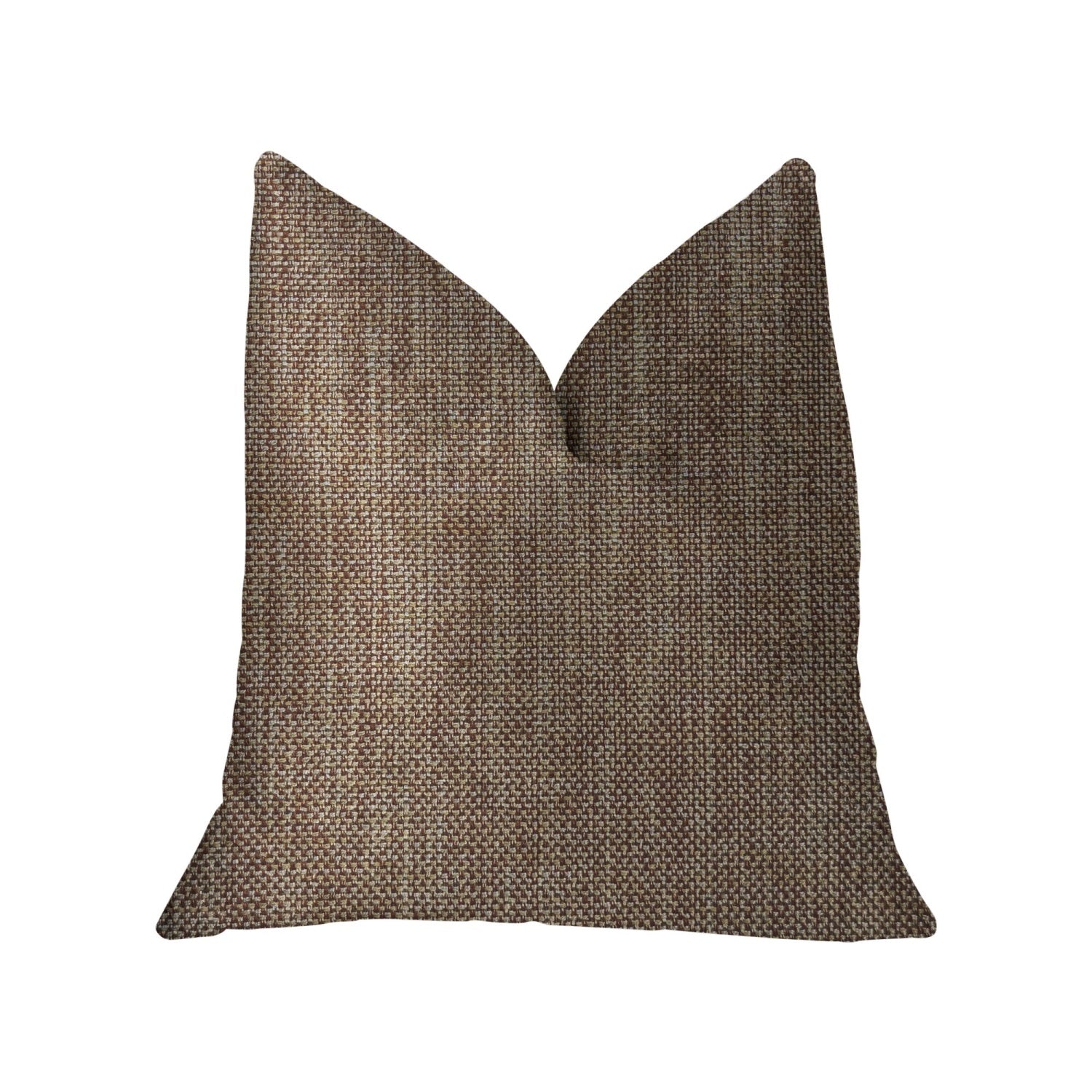 Plutus Ganache Gold Luxury Throw Pillow - Double Sided  20' X 36' King