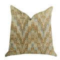 Plutus Designer Ripple Luxury Throw Pillow - Double Sided  20' X 36' King