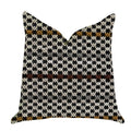 Plutus Poppy Chic Woven Luxury Throw Pillow In Multi Color  - Double Sided  20' X 20'
