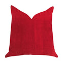 Plutus Amber Rose Luxury Throw Pillow In Red    - Double Sided  20' X 20'