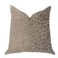 Plutus Bubbly Gal Luxury Throw Pillow In Beige Tones - Double Sided  20' X 36' King