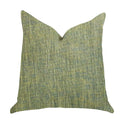 Plutus Mango Bliss Luxury Throw Pillow In Green And Yellow Tones - Double Sided  12' X 25'