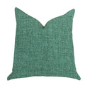 Plutus Grass Seed Luxury Throw Pillow In Green  - Double Sided  20' X 20'