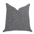 Plutus Gray Dove Luxury Throw Pillow In Gray Tones - Double Sided  26' X 26'