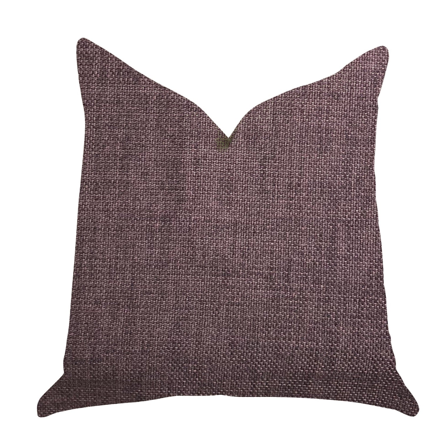 Plutus Grape Seed Luxury Throw Pillow In Purple Tones - Double Sided  12' X 25'