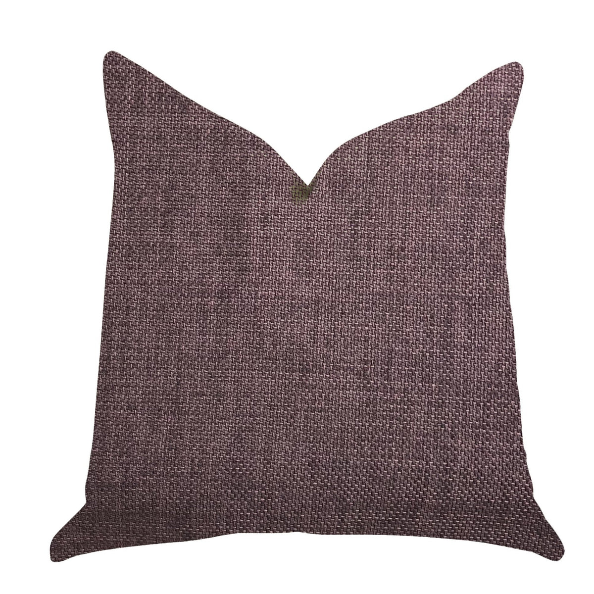 Plutus Grape Seed Luxury Throw Pillow In Purple Tones - Double Sided  20' X 30' Queen